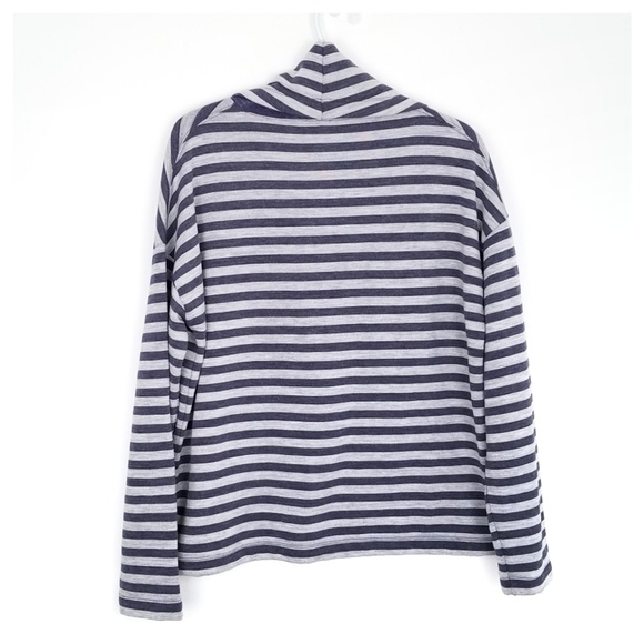 *J. Crew Factory Striped Sweatshirt Size S - Picture 2 of 3